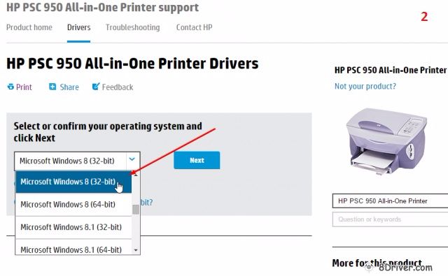 download HP Photosmart 240 Printer driver 2